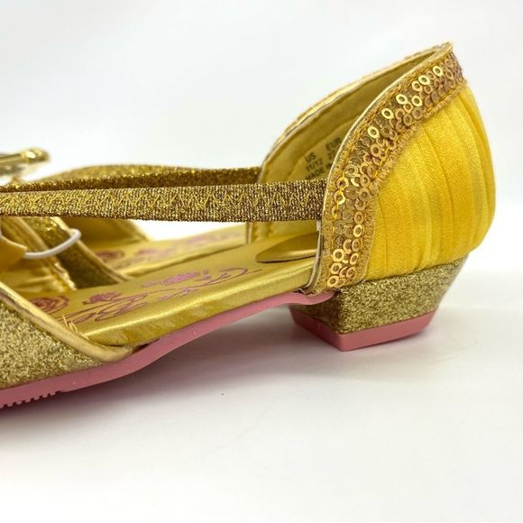 Disney Princess Belle Shoes Beauty and the Beast New - Picture 8 of 12